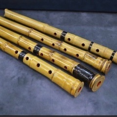 (NK☆) 尺八 9本 セット まとめ売り 専用 ハードケース 付き 和楽器 伝統 尺八ケース 安藤商事 コレクション Japanese shakuhachi 西貢 ？の画像