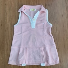 80サイズ　ピンクワンピース