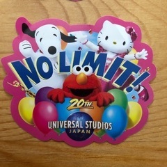 14)ユニバ　USJ シール6枚セットの画像