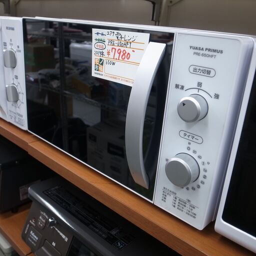 ユアサ 電子レンジ PRE-650HFT 2019年製 モノ市場半田店 158