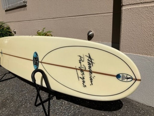 ★美品　ドナルドタカヤマ ハワイアンプロデザイン　ロングボード ドナルドタカヤマ本人シェイプ9.1（約278.5㎝）フルSET★