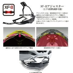 ○ヘルメットアジャスター付きの画像