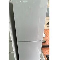 2021年製　Haier ノンフロン冷凍冷蔵庫 JR-NF218B■定格内容積218L
