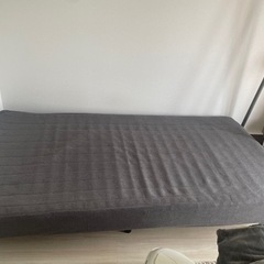 シングル脚付きマットレス(コット2 DGY) ニトリ 中古品 【...