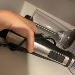 【決定】ハンドブレンダー 離乳食 電動 ミキサー 氷・肉・果物・野菜 泡立て器 ジューサー フードプロセッサー 調理器具 ハンドミキサーの画像