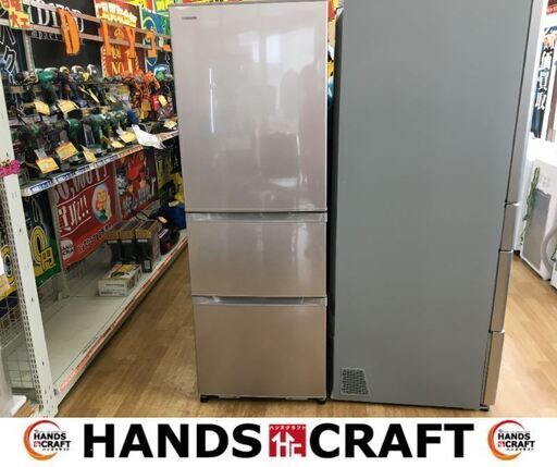 東芝　GR-H38SY　冷蔵庫　2016年製　375ℓ　中古品　【ハンズクラフト宜野湾店】