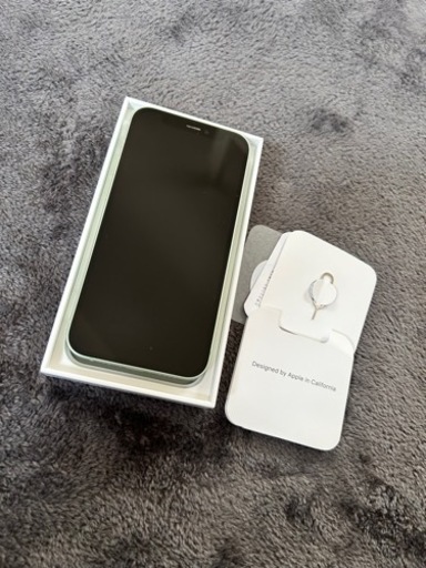 美品iPhone12 mini 64GB  SIMフリー　ミントグリーン