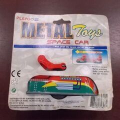 未開封 PLAYGO METAL TOYS SPACE CAR ロボットQ 72800 メタルトイ スペースカー レトロ おもちゃ 玩具 札幌市東区 新道東店の画像