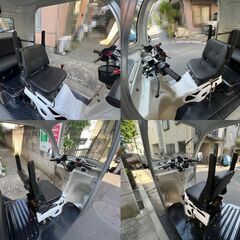 ★3人乗り側車付軽二輪『APトライク』走行僅か527km ソーラーパネル 普通免許★東京/大田区【下取OK】の画像
