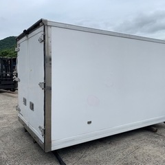 No.774 保冷バン 2ｔ 車 アルミ 箱 バイク 倉庫 トラック コンテナ 米 保管庫 物置 DIYの画像