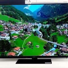 ★ジモティー割引有★ SHARP AQUOS アクオス 4K有機ELテレビ 4T-C55DQ1 2021年製 中古品