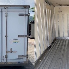 No.775 保冷バン 2ｔ 車  アルミ 箱 バイク 倉庫 トラック コンテナ 米 保管庫 物置 DIYの画像