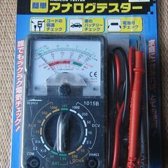 （J-530)　アナログテスター(未使用･ジャンク）*引取り限定...