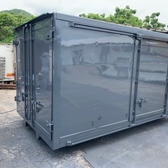 No.777 保冷バン 2ｔ 車  アルミ 箱 バイク 倉庫 トラック コンテナ 米 保管庫 物置 DIYの画像