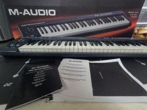 美品☆M-Audio 61鍵 電子ピアノ MIDIキーボード USB