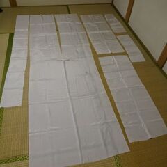 中古着物の胴裏・八掛など　１着分