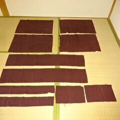 中古着物の胴裏・八掛など　１着分の画像