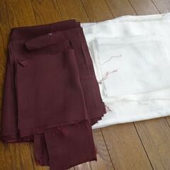 中古着物の胴裏・八掛など　１着分の画像
