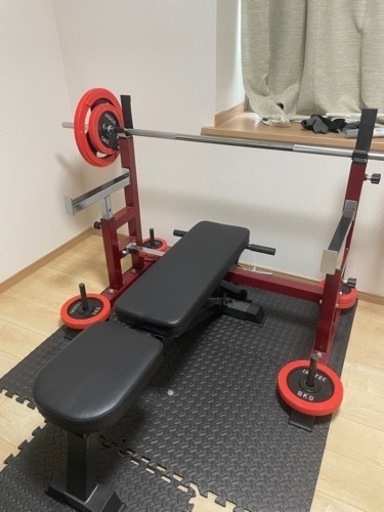 ベンチプレス　ラック　台　一式　[引取限定]
