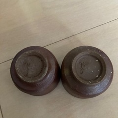 備前焼　お猪口セットの画像