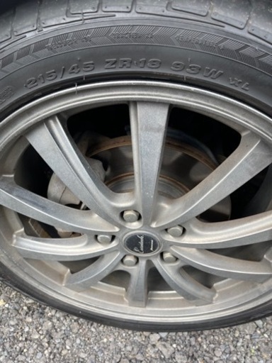 18インチ タイヤ ホイール付き