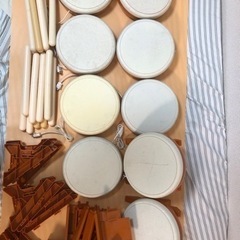 Wii太鼓の達人 タタコン　9台分（バチ1つ欠品）　動作未確認