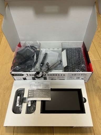 ※お取引決定しました※箱、備品完備★Switch グレー
