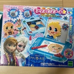 アクアビーズアート　アナと雪の女王