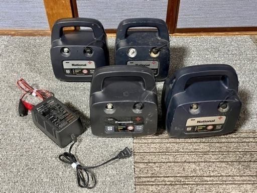 釣り道具　電動リール用バッテリー　ナショナルBQ-118　パナソニックBQ-FB01