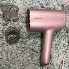 Panasonic  5月いっぱいまで　ヘアードライヤーナノケア　EH-NAOJ 23年製　5日間使用