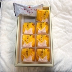 夏みかんケーキ&いちごとチーズのタルト
