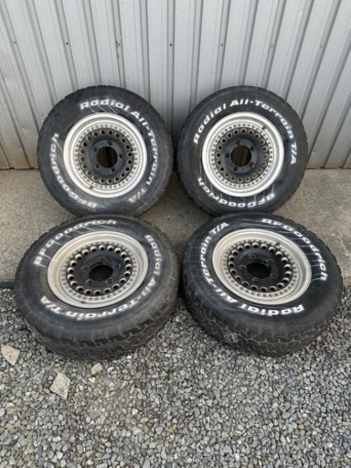 ジムニー適合PCD 15インチ アルミ(4本セット) 今夜まで