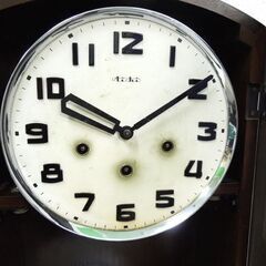 昭和レトロ 掛け時計 振り子時計 15分打ち アンティーク ゼンマイ