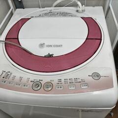 【配送無料】洗濯機　SHARP　シャープ　再出品の画像