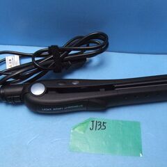 J135　情熱価格（丸隆？）ストレートアイロン  型番DMB-709JN-BKの画像