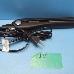J135　情熱価格（丸隆？）ストレートアイロン  型番DMB-709JN-BKの画像