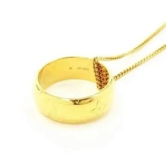 k18  ロープ　ルイヴィトン　ネックレスの画像