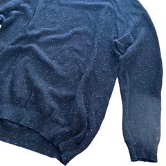 ZARA 黒 ニット 薄手の画像