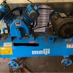 中古コンプレッサー  三相2.2kw