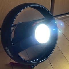 ランタンつきテントファン