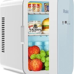 ☆Msake AQ-8LB ミニ冷蔵庫 10L◆持ち運び楽々