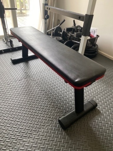 パワーラック　Irotec 163.5kg プレート、アタッチメント付き宅トレ