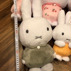 ミッフィー　特大　ぬいぐるみ　5個セットの画像