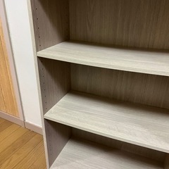 【お譲り先決定】ウッドシェルフの画像
