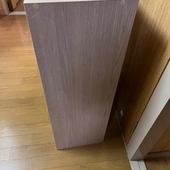 【お譲り先決定】ウッドシェルフの画像
