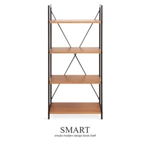 シェルフ ラック本棚 幅60×奥35×高126cm