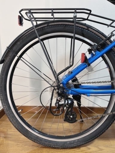  パナソニック BE-ELH342Vハリヤー フラッシュアクア 電動アシスト自転車12Aマウンテンバイク