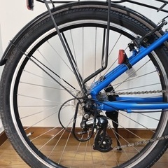  パナソニック BE-ELH342Vハリヤー フラッシュアクア 電動アシスト自転車12Aマウンテンバイクの画像