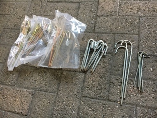J型金具 新品等30本程度