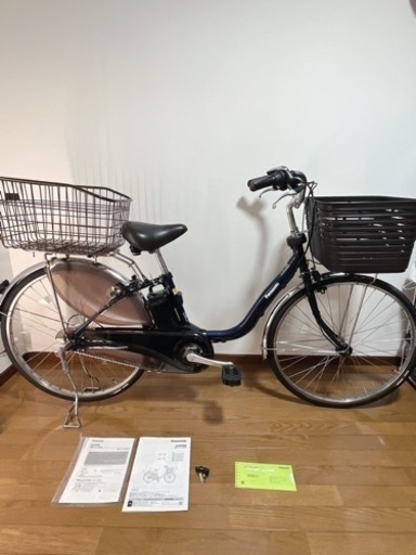 26型 電動アシスト自転車 ビビ・DX(USブルー/内装3段変速)BE-ELD635V【2019年モデル】